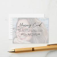 Photo Overlay Memorial Funeral Memory 