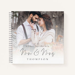 Photo Overlay Wishes New Mr Mrs Guest Book