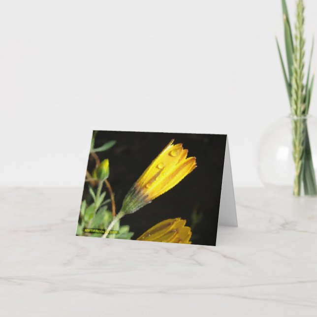 Photo-Painting Note Card Template (Front)
