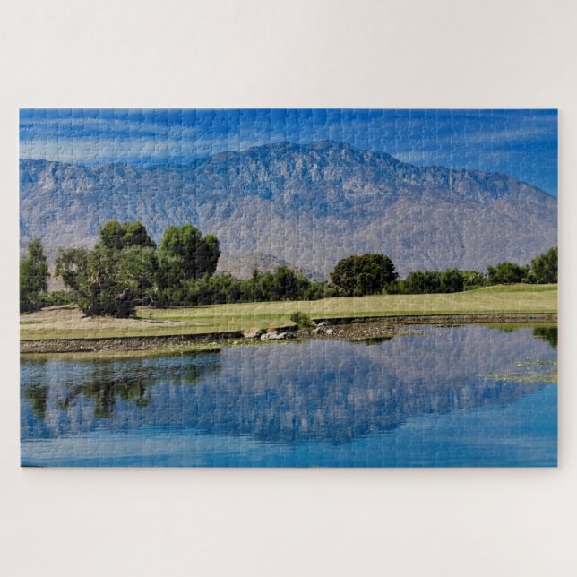 Photo Palm Springs Golf Course Jigsaw Puzzle (Horizontal)