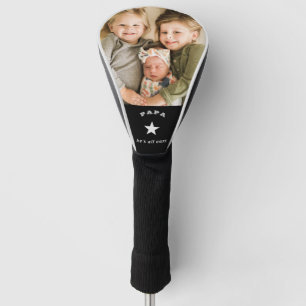 Photo Papa Grandchildren Photo  Golf Head Cover