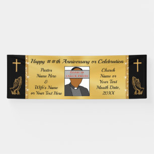 PHOTO Pastor Anniversary Banner Church Anniversary
