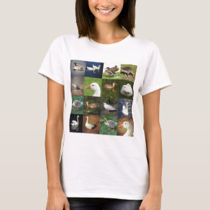 Photo Patchwork Square - Birds T-Shirt