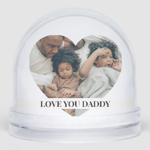 Photo Personalised 2 sided Custom Made  Snowglobe