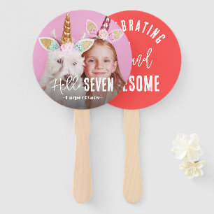 Photo Personalised Birthday Hand Fan