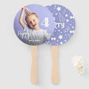 Photo Personalised Birthday Hand Fan
