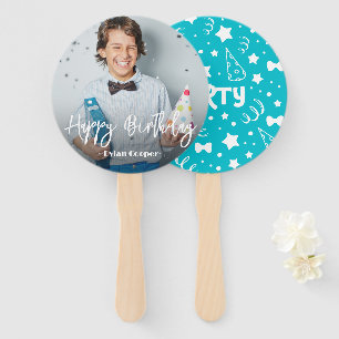 Photo Personalised Birthday Hand Fan