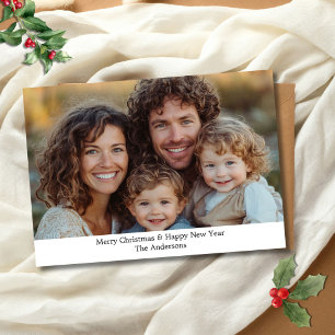 Photo Personalised Christmas Card