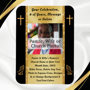 Photo Personalised, Church Favours, Church Magnets