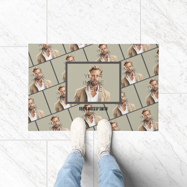 Photo Personalised Custom Doormat Rug (Indoor)