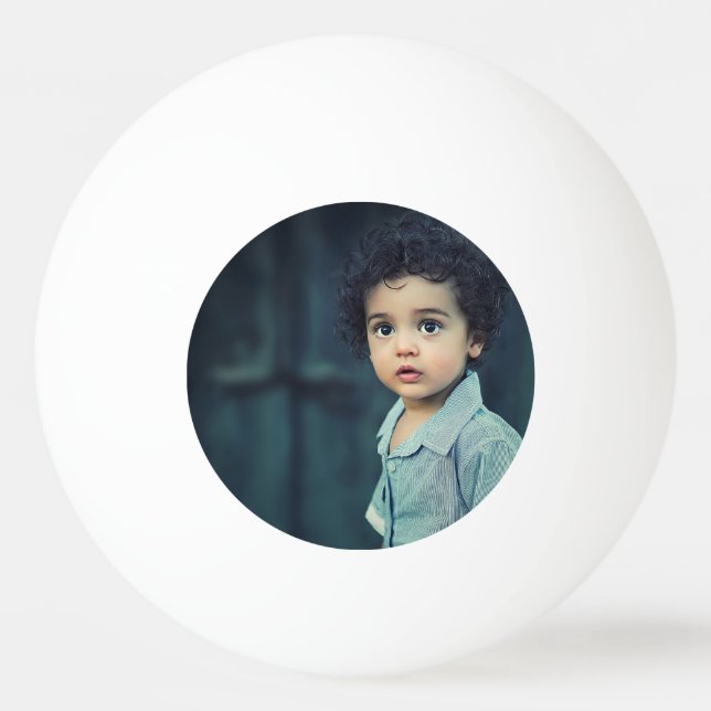 Photo Personalised Custom Ping Pong Ball (Front)