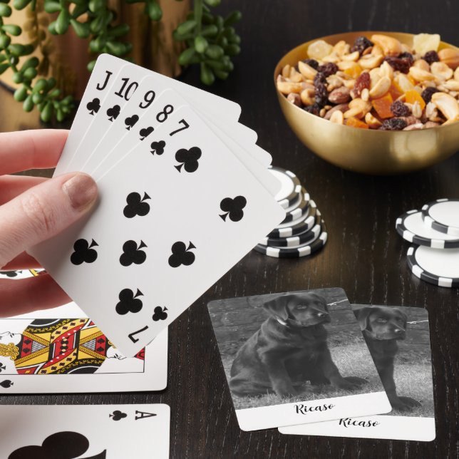 Photo Personalised Custom Playing Cards (In Situ)