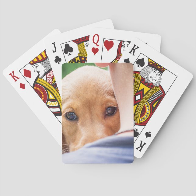 Photo Personalised Custom Poker Cards (Back)