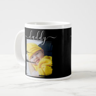 Photo Personalised Fathers Day Large Coffee Mug