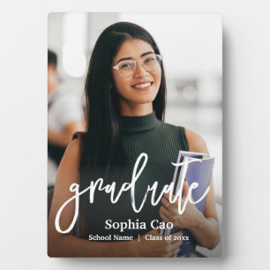 Photo Personalised Graduate Plaque