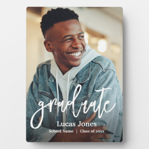 Photo Personalised Graduate Plaque