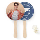 Photo Personalised Graduate Script Blue