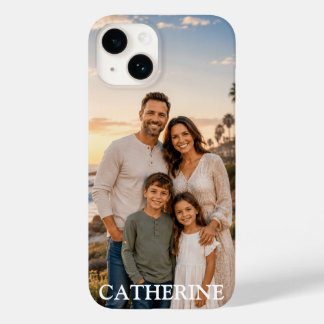 Photo Personalised Name Custom Case-Mate iPhone 14 Case