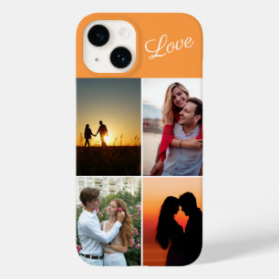 Photo Personalised Stylish Couple in love Case-Mate iPhone 14 Case