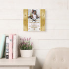 Photo Personalised, Wall Clock for Wedding Gift