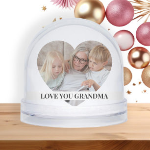 Photo Personalized 2 sided Custom Made  Snowglobe