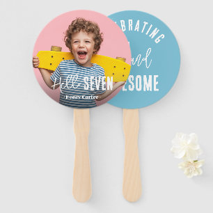 Photo Personalized Birthday Hand Fan