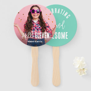 Photo Personalized Birthday Hand Fan