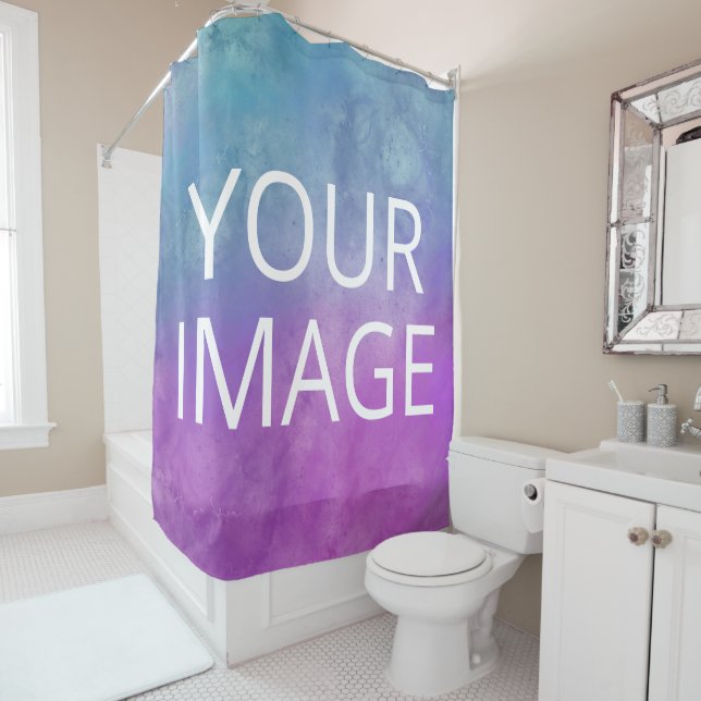 Photo personalized shower  curtain (In Situ)
