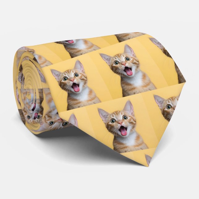 Photo Pet Personalized Tie (Rolled)