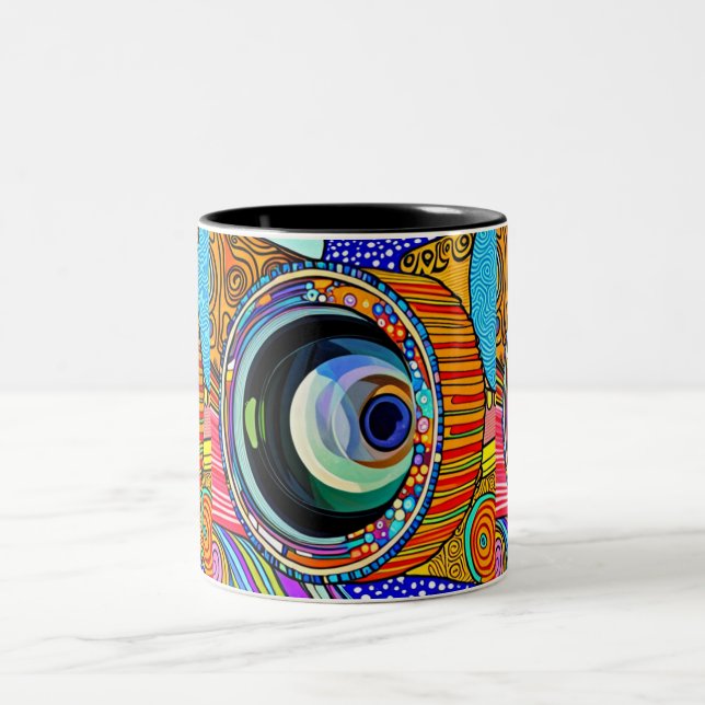 Photo Phun Two-Tone Coffee Mug (Center)