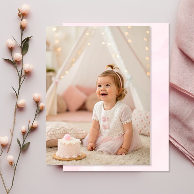 Photo Pink Watercolor Background for Vellum Paper Invitation (Creator Uploaded)