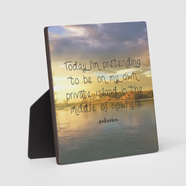 Photo plaque (Front)