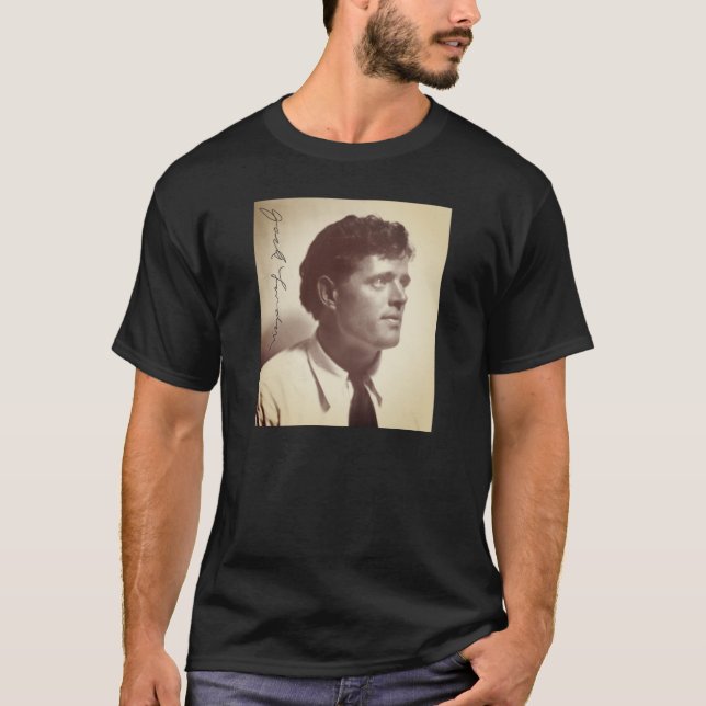Photo portrait of Jack London T-Shirt (Front)