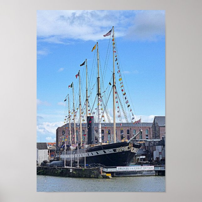 Photo Poster "The SS Great Britain", Bristol (Front)
