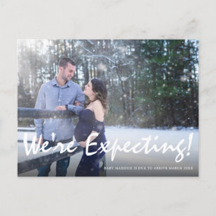 Photo Pregnancy Announcement Card