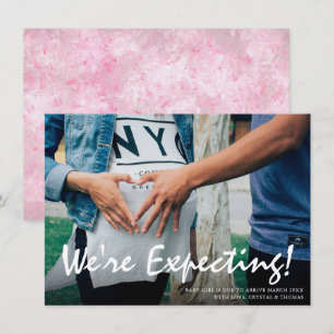 Photo Pregnancy Announcement Card
