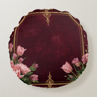 Photo Print Custom Round Pillow