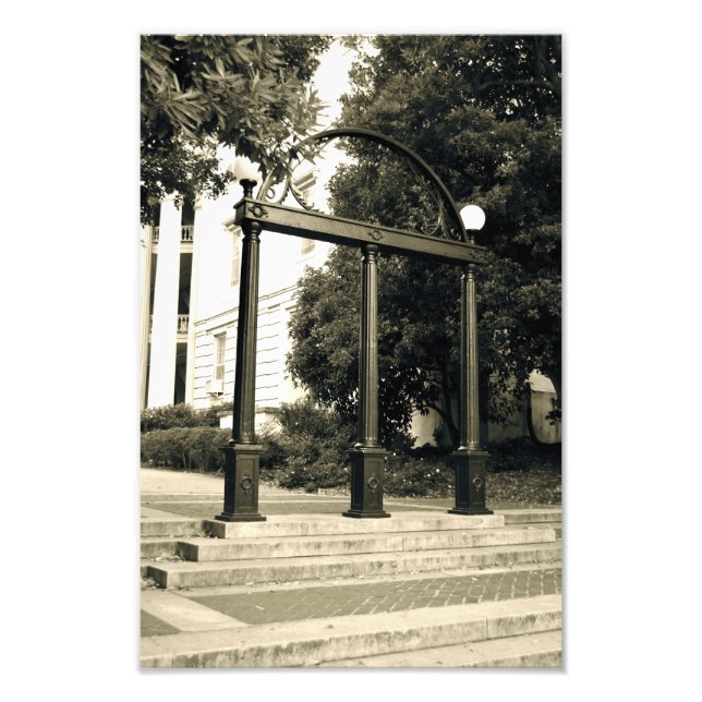 Photo Print of the Arch at UGA (Front)