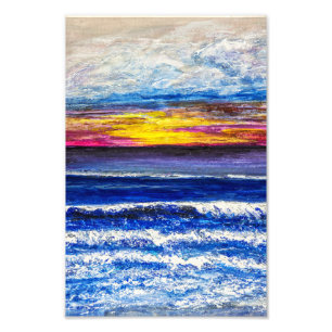 Photo Print - Sunrise Seaside
