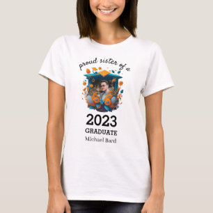 Photo Proud Sister of 20XX Graduate customizede T-Shirt