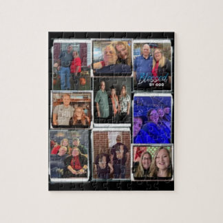 Photo puzzle collage