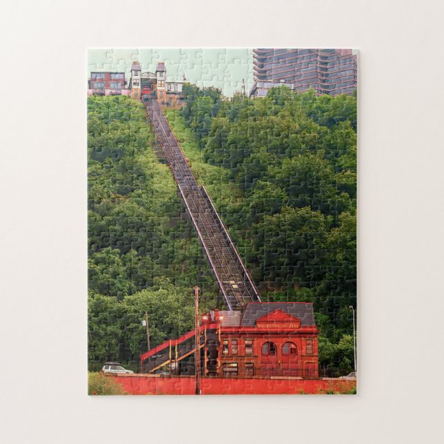 Photo Puzzle Duquesne Incline Pittsburgh  (Vertical)