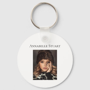 Photo QR code Business Company Large Key Ring