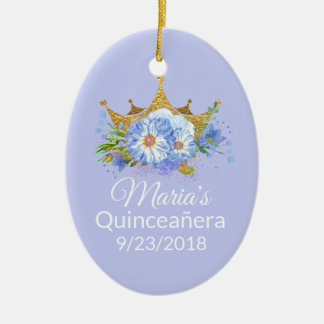 Photo Quinceañera Keepsake Ornament