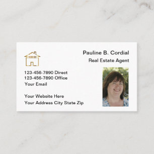 Photo Real Estate Business Cards