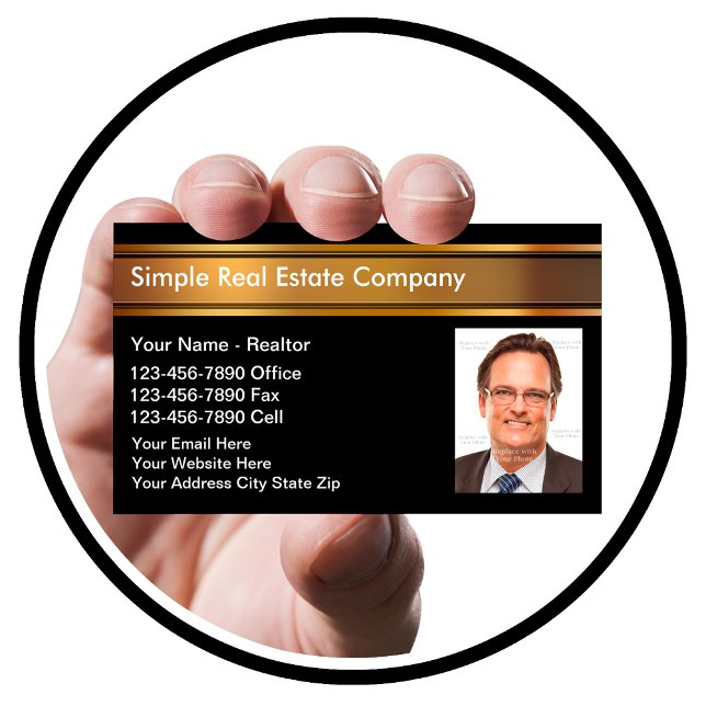 Photo Real Estate Business Cards (Creator Uploaded)