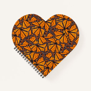 Photo Realistic Monarch Butterflies Notebook