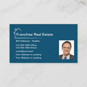 Photo Realtor Template Business Card