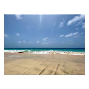 Photo records — Cape Verde's golden beaches Print