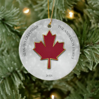 Photo Red Maple Leaf